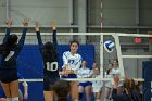 VB vs MHC  Wheaton Women's Volleyball vs Mount Holyoke College. - Photo by Keith Nordstrom : Wheaton, Volleyball, VB